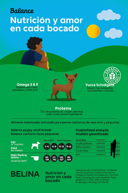 Balance cachorro Raza Pequeña