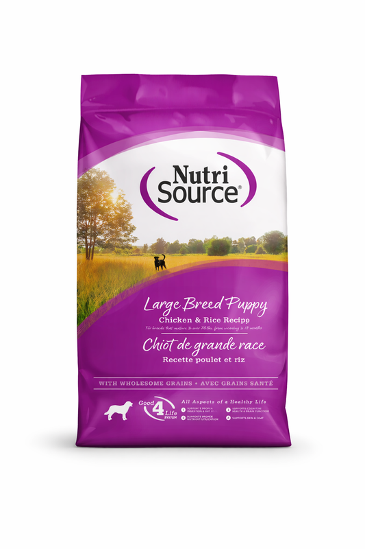 NutriSource Large Breed Puppy Chicken & Rice Recipe