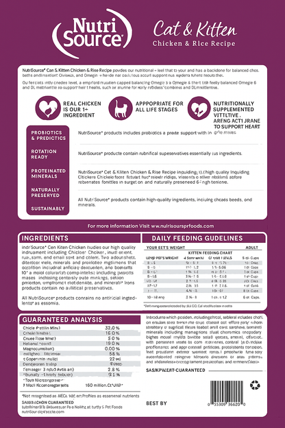 NutriSource Gato Pollo